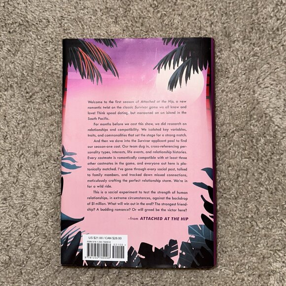 Attached At The Hip by Christine Riccio Hardcover Book - Picture 3 of 3